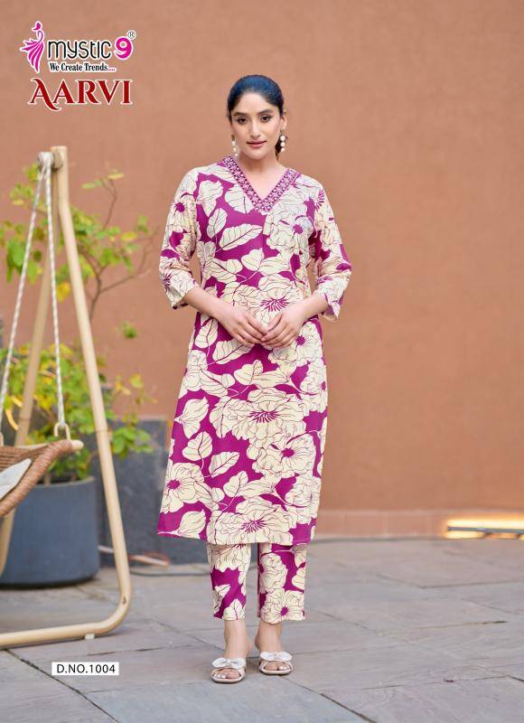 Mystic9 aarvi vol 1 coord set Kurti suppliers in Pune